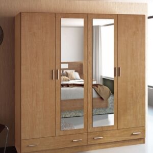 ARMARIO 4 PUERTAS 2 LUNAS