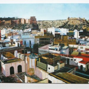 CUADRO ALCAZABA Y MURALLA ALMERIA