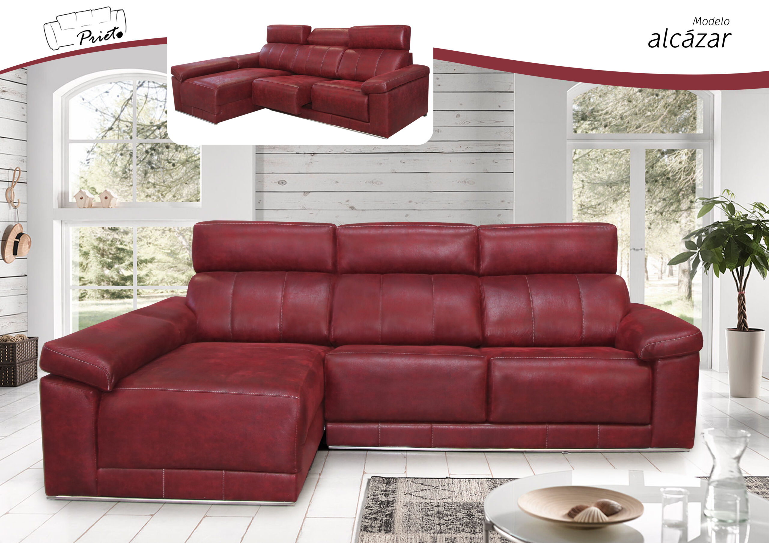 Chaise Longue Mod. Alcazar.