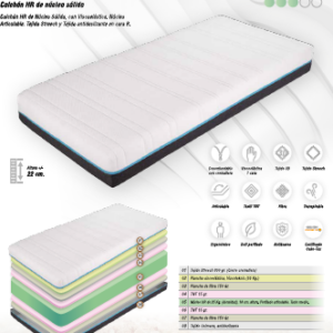 Colchón viscoelástico Mod. Artica