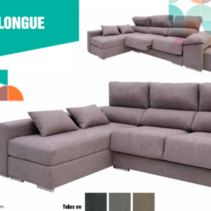 Chaise Longue Reversible Mod. ROMA