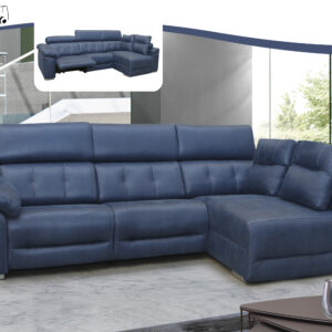 Chaise Longue Mod. Velvet Eléctrica